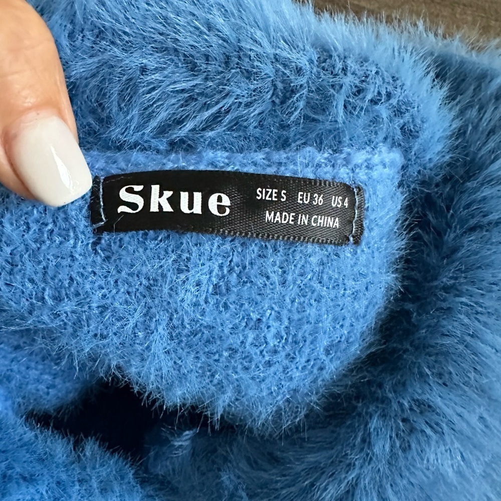 Cozy Blue Women's Cardigan - Picture 4 of 7